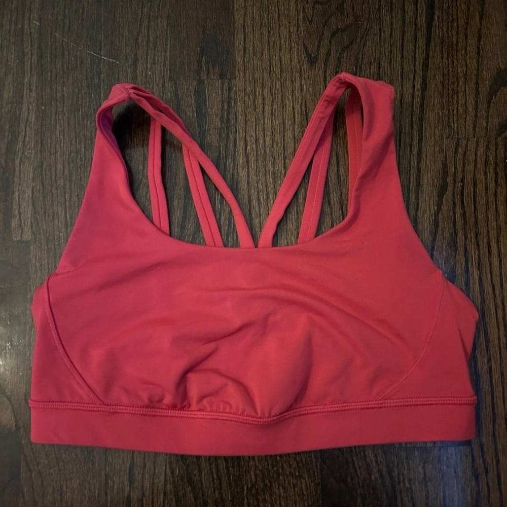 Women's Pink Sports Bra